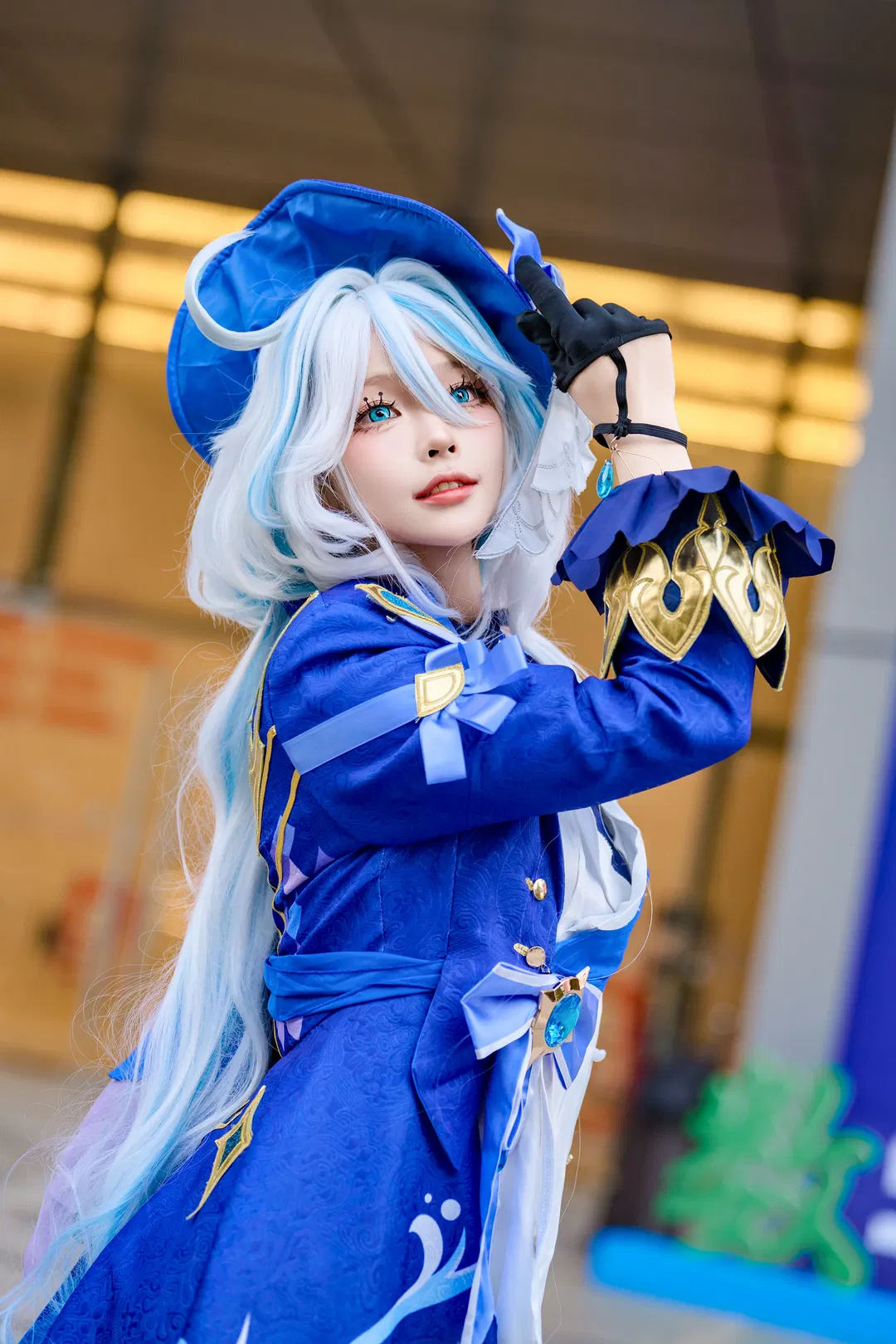 【芙宁娜cos】原神漫展现场的水神扮演记录 - 第 2 张