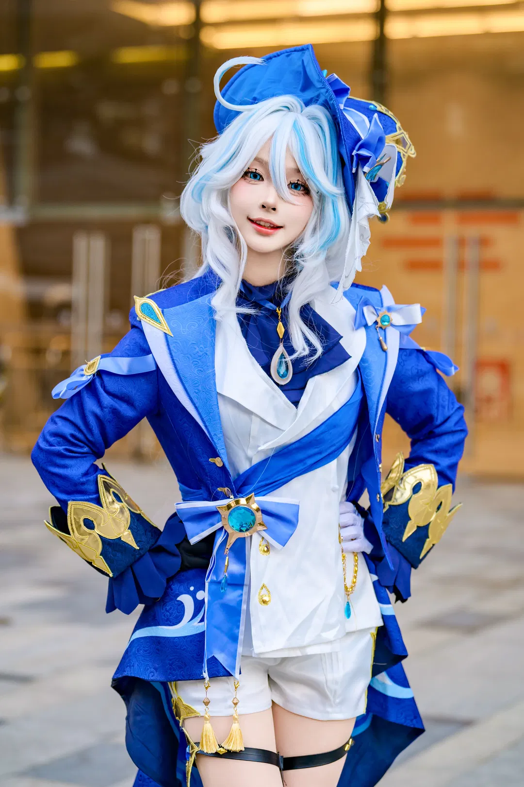 【芙宁娜cos】原神漫展现场的水神扮演记录 - 第 3 张