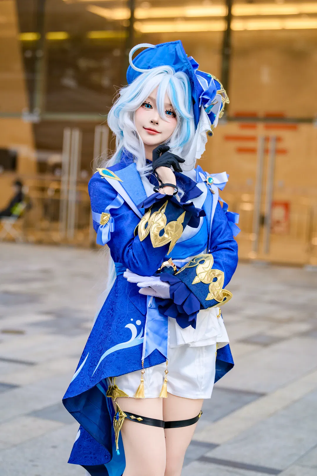 【芙宁娜cos】原神漫展现场的水神扮演记录 - 第 5 张