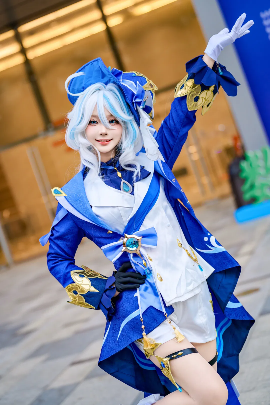 【芙宁娜cos】原神漫展现场的水神扮演记录 - 第 6 张