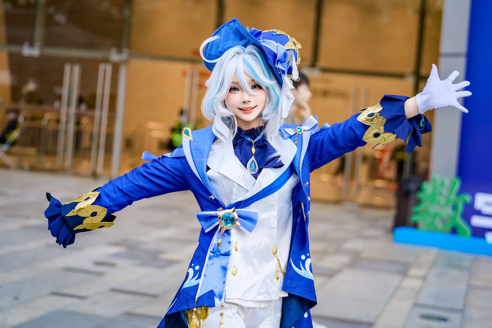 【芙宁娜cos】原神漫展现场的水神扮演记录 - 第 9 张