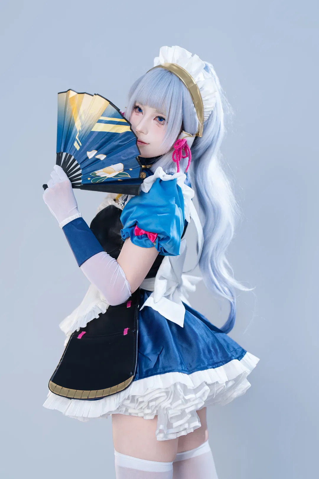 【神里绫华cos】白棚拍摄的女仆装记录 - 第 2 张