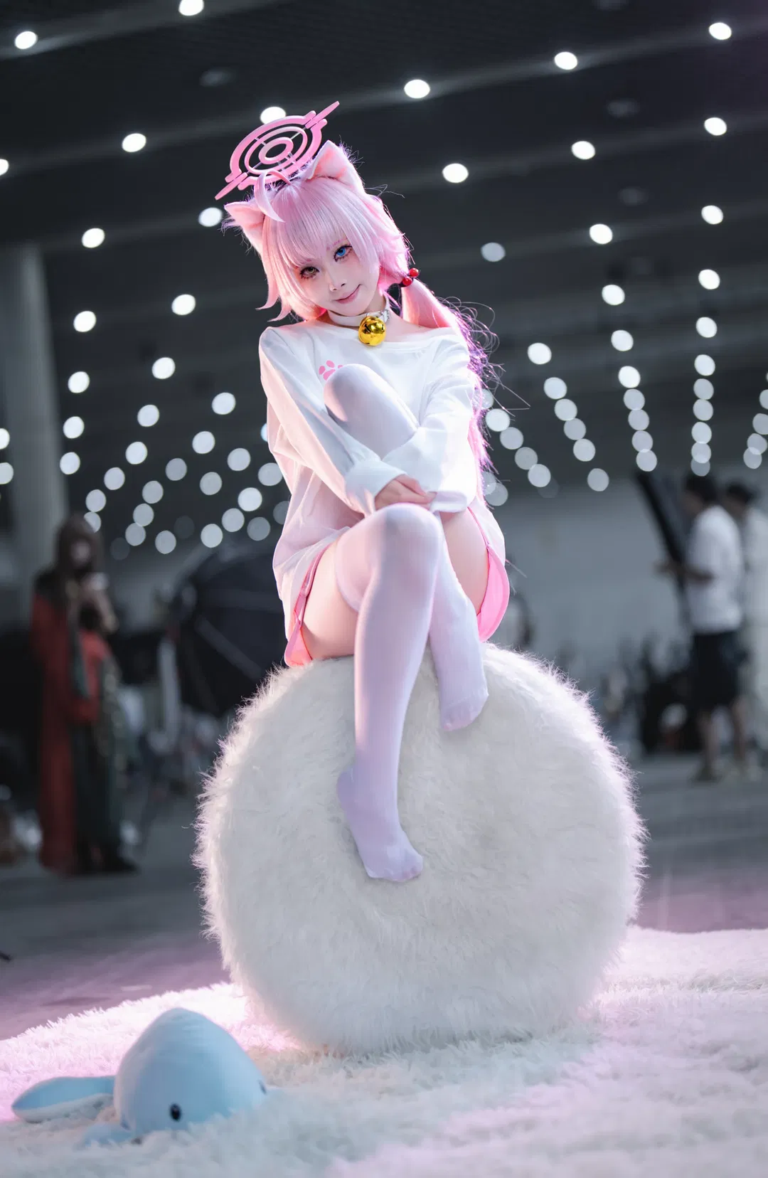 【小鳥遊星野cos】蔚藍檔案裡的慵懶貓咪形態 - 第 3 張
