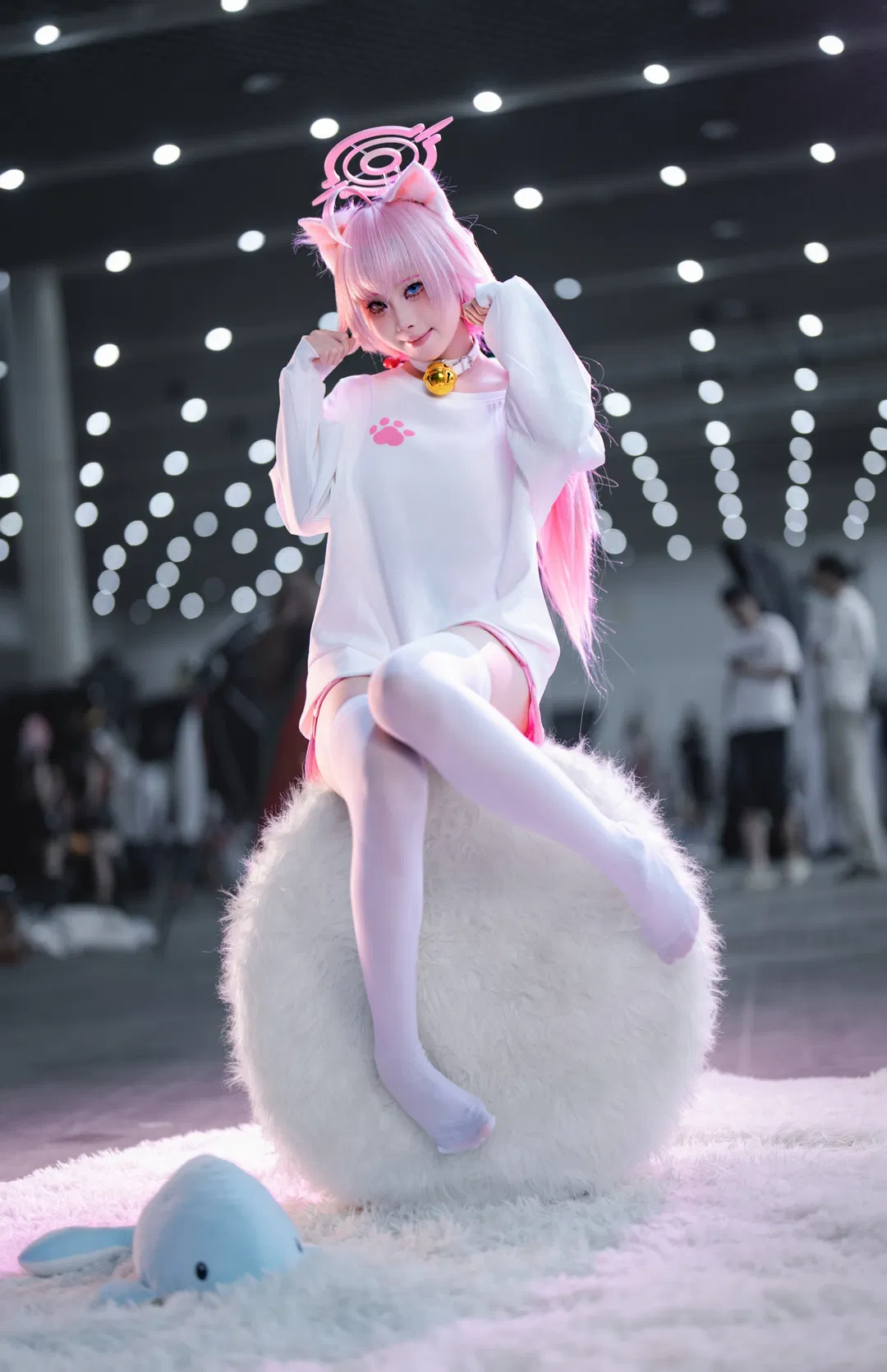 【小鳥遊星野cos】蔚藍檔案裡的慵懶貓咪形態 - 第 4 張