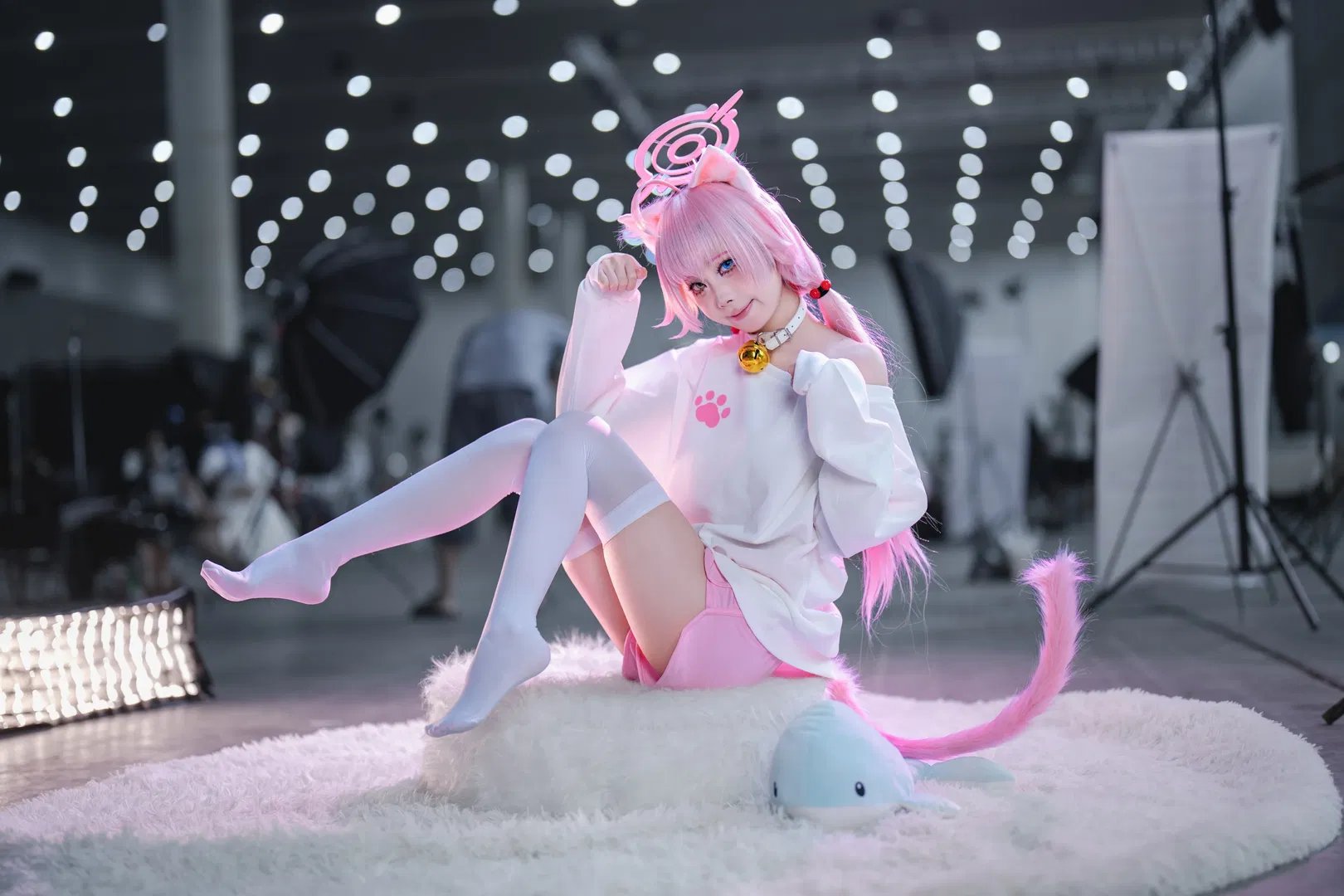 【小鳥遊星野cos】蔚藍檔案裡的慵懶貓咪形態 - 第 6 張