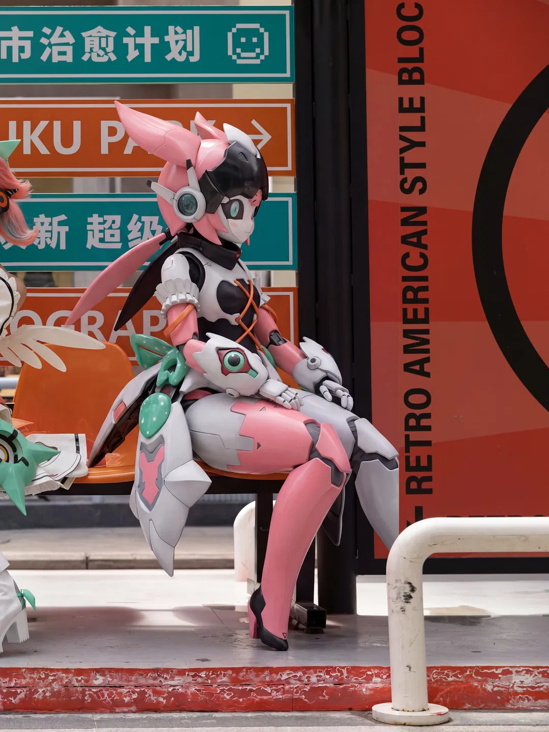 【爱芮cos】绝区零妄想天使主唱街头待命 - 第 3 张