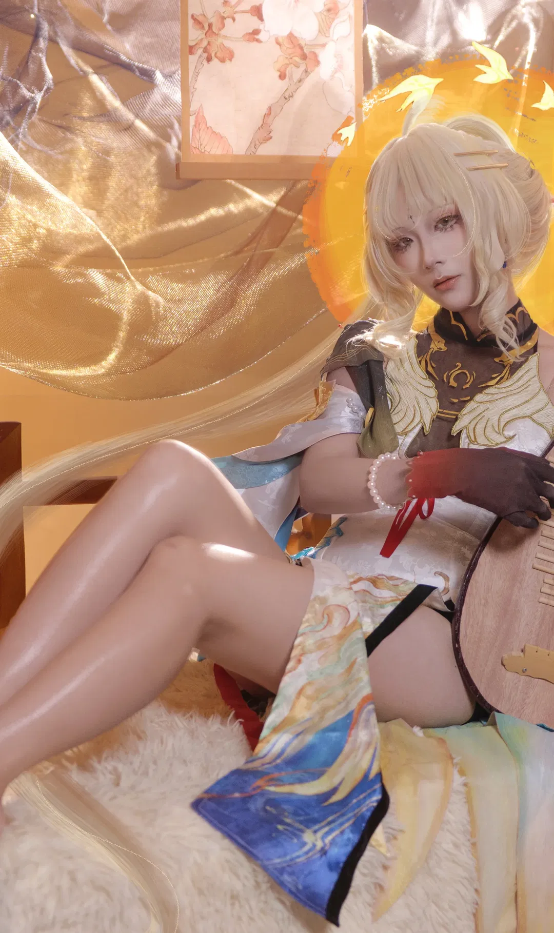 【穗穗cos】鸣潮金碧辉煌的视觉呈现 - 第 3 张