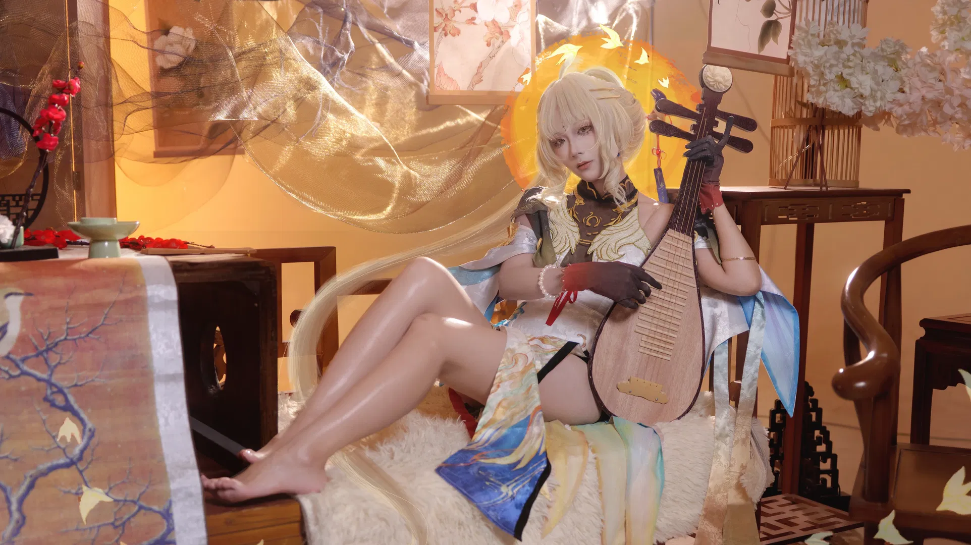 【穗穗cos】鸣潮金碧辉煌的视觉呈现 - 第 5 张