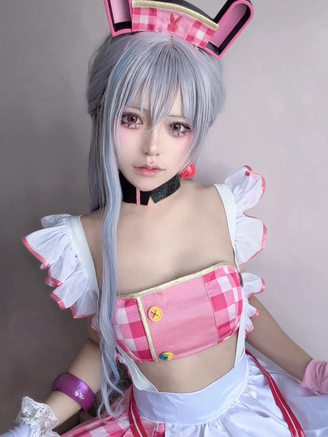 【宮永野乃花cos】迴歸二次元的夢限大粉色系裝扮 - 第 1 張