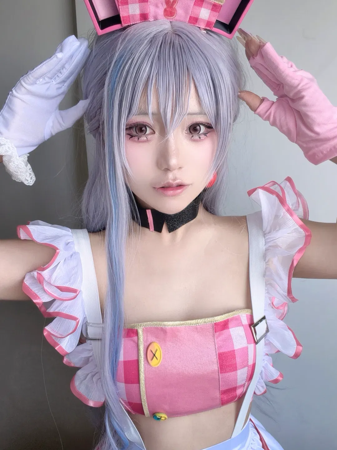 【宫永野乃花cos】梦限大MewType的粉色元气 - 第 1 张