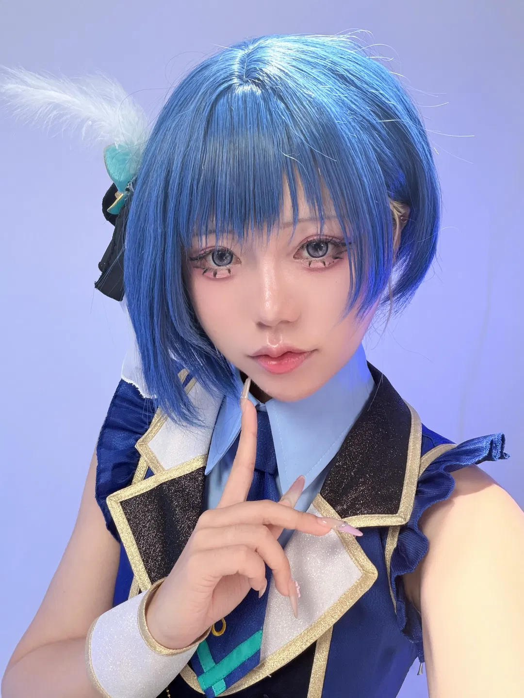 【桐谷遥cos】世界计划 桐谷遥的偶像时刻 - 第 1 张
