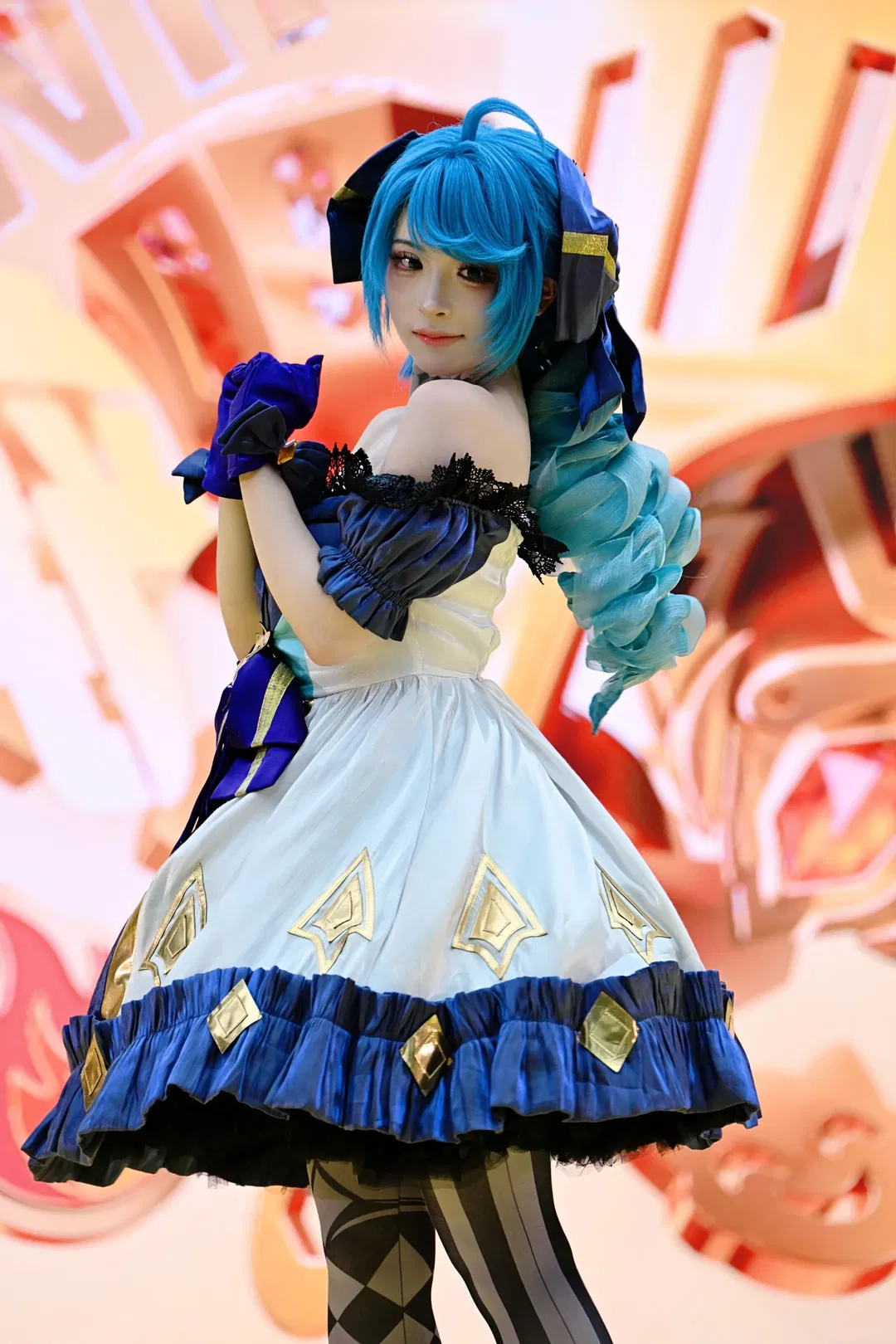 【格温cos】金铲铲之战五周年，小小格温的线下甜酷体验 - 第 11 张