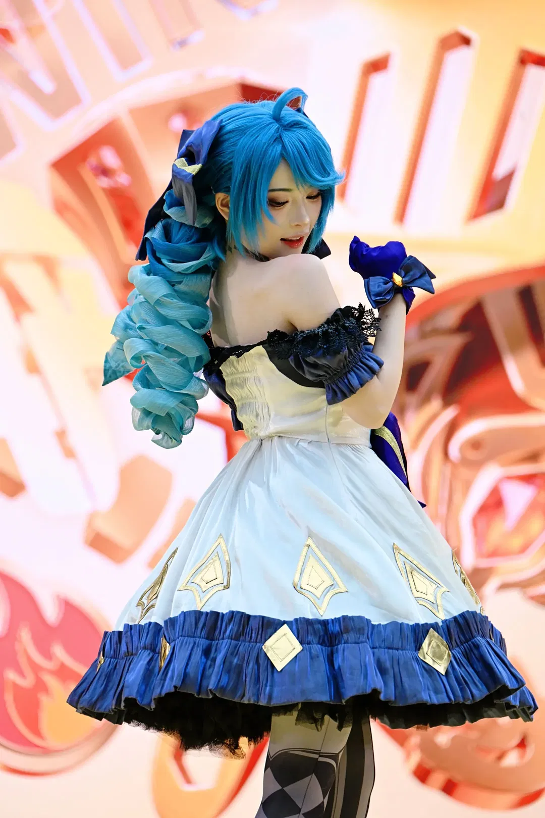 【格温cos】金铲铲之战五周年，小小格温的线下甜酷体验 - 第 14 张