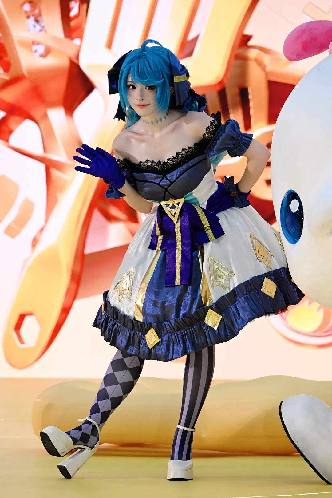 【格温cos】金铲铲之战五周年，小小格温的线下甜酷体验 - 第 6 张