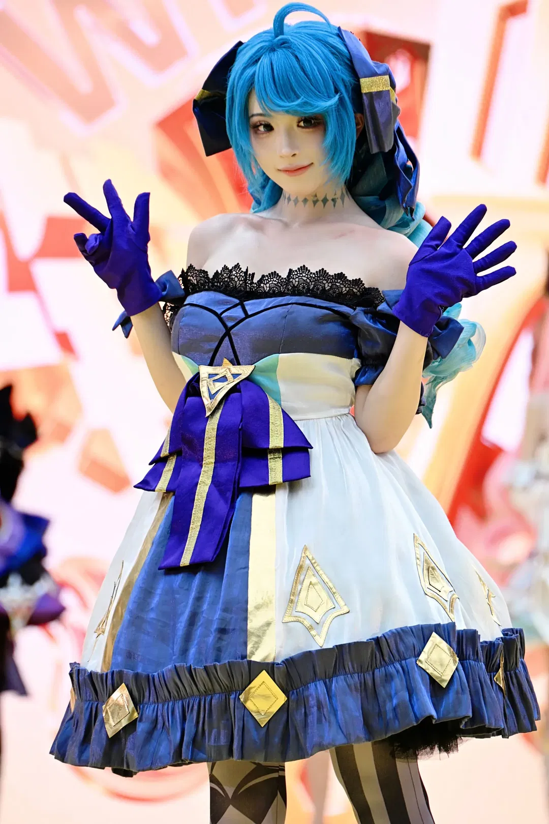 【格温cos】金铲铲之战五周年，小小格温的线下甜酷体验 - 第 7 张