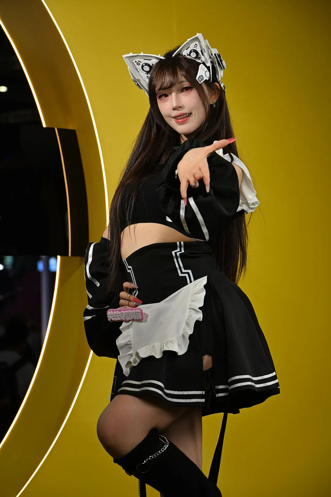 机械风猫耳制服漫展返图 - 第 1 张