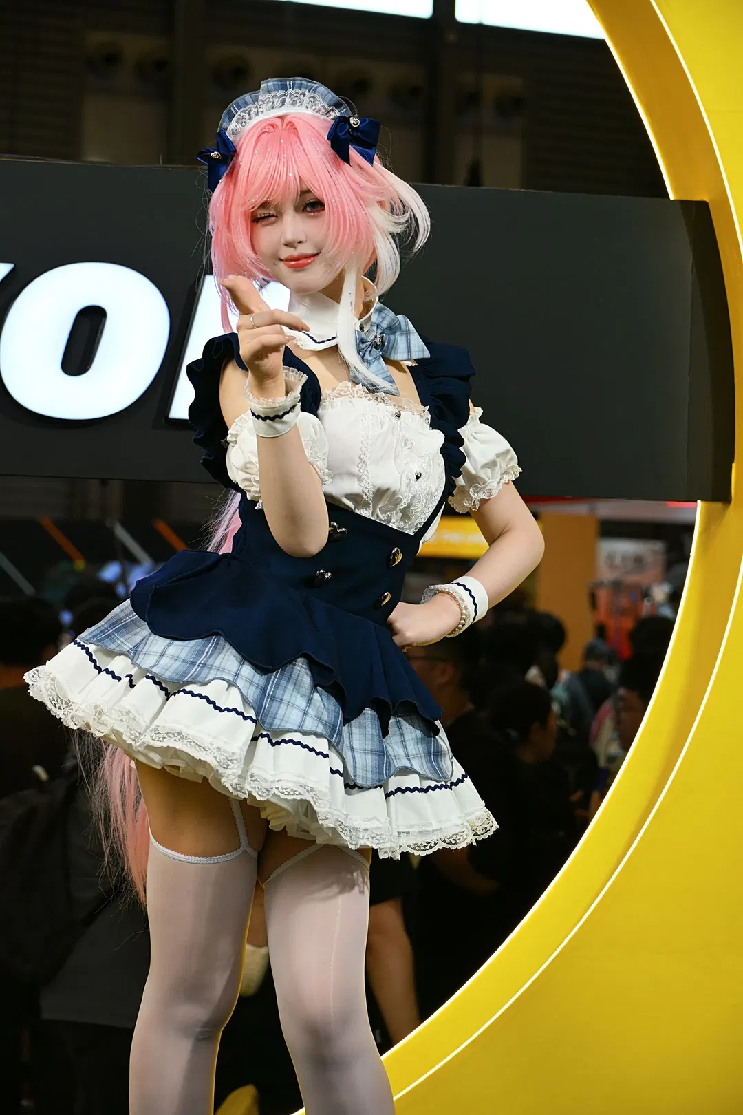 CJ尼康展台的女仆风Lolita装扮记录 - 第 5 张