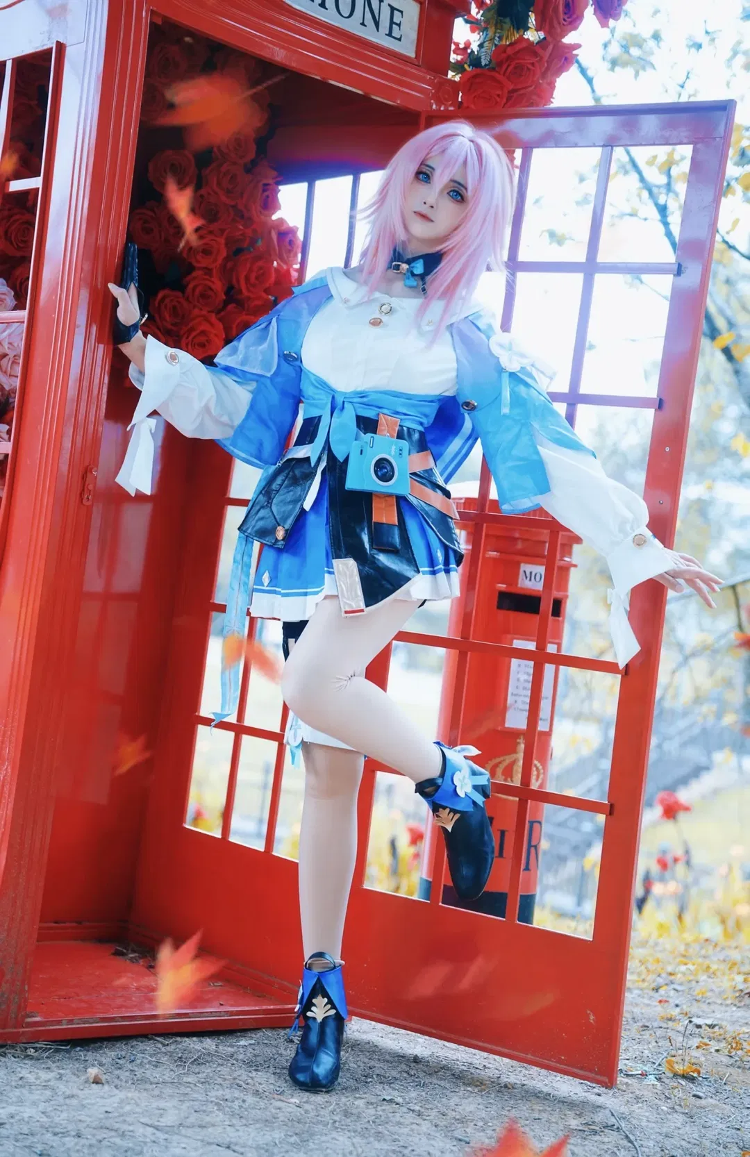 【三月七cos】星穹鐵道里的粉色元氣少女