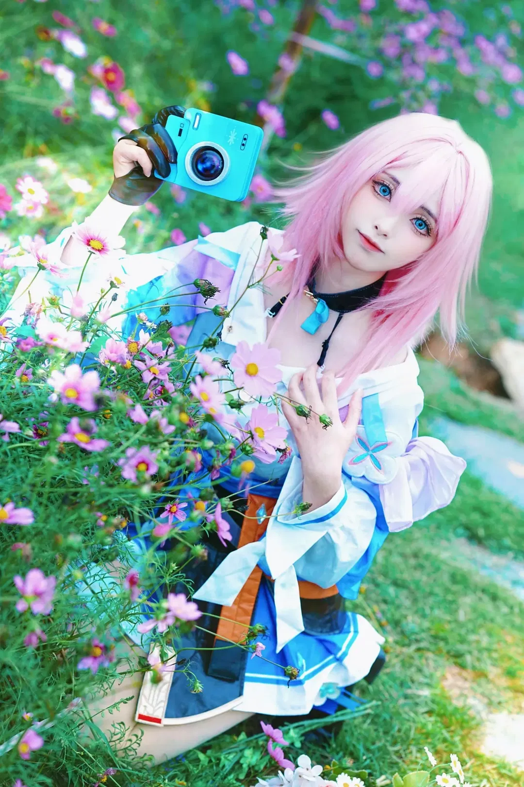 【三月七cos】花海中的元氣少女 - 第 6 張