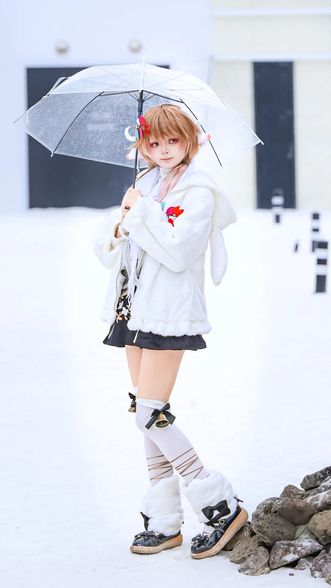 【艾雅法拉cos】明日方舟雪天裡的小羊出沒 - 第 2 張