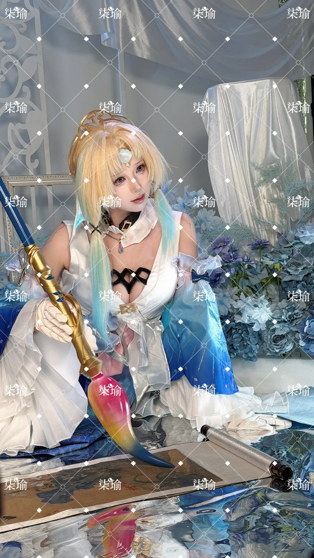 【真珠cos】崩坏星穹铁道真珠，冷色调梦境下的完美复刻 - 第 1 张
