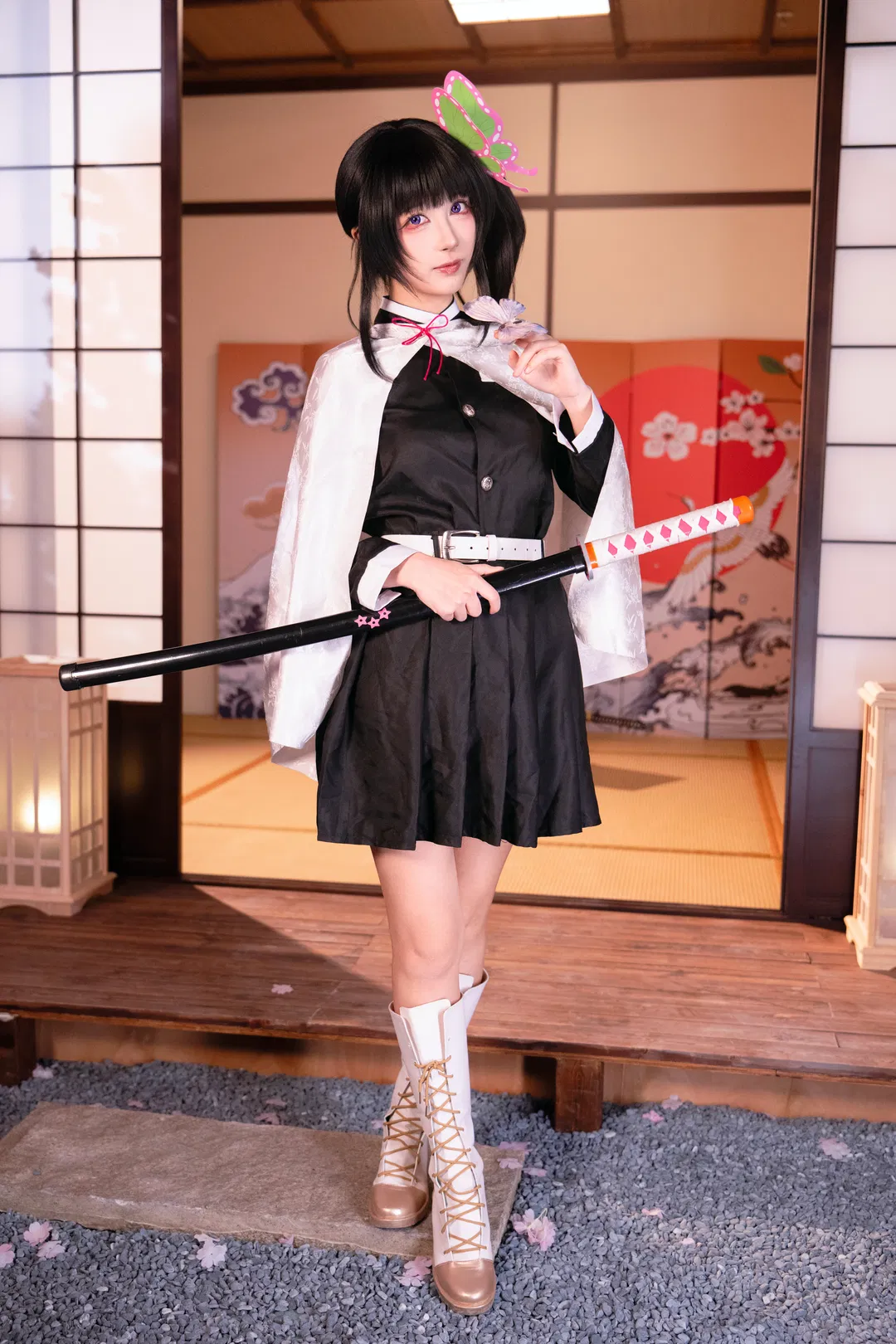 【栗花落香奈乎cos】鬼灭之刃同人产粮节拍摄分享 - 第 3 张