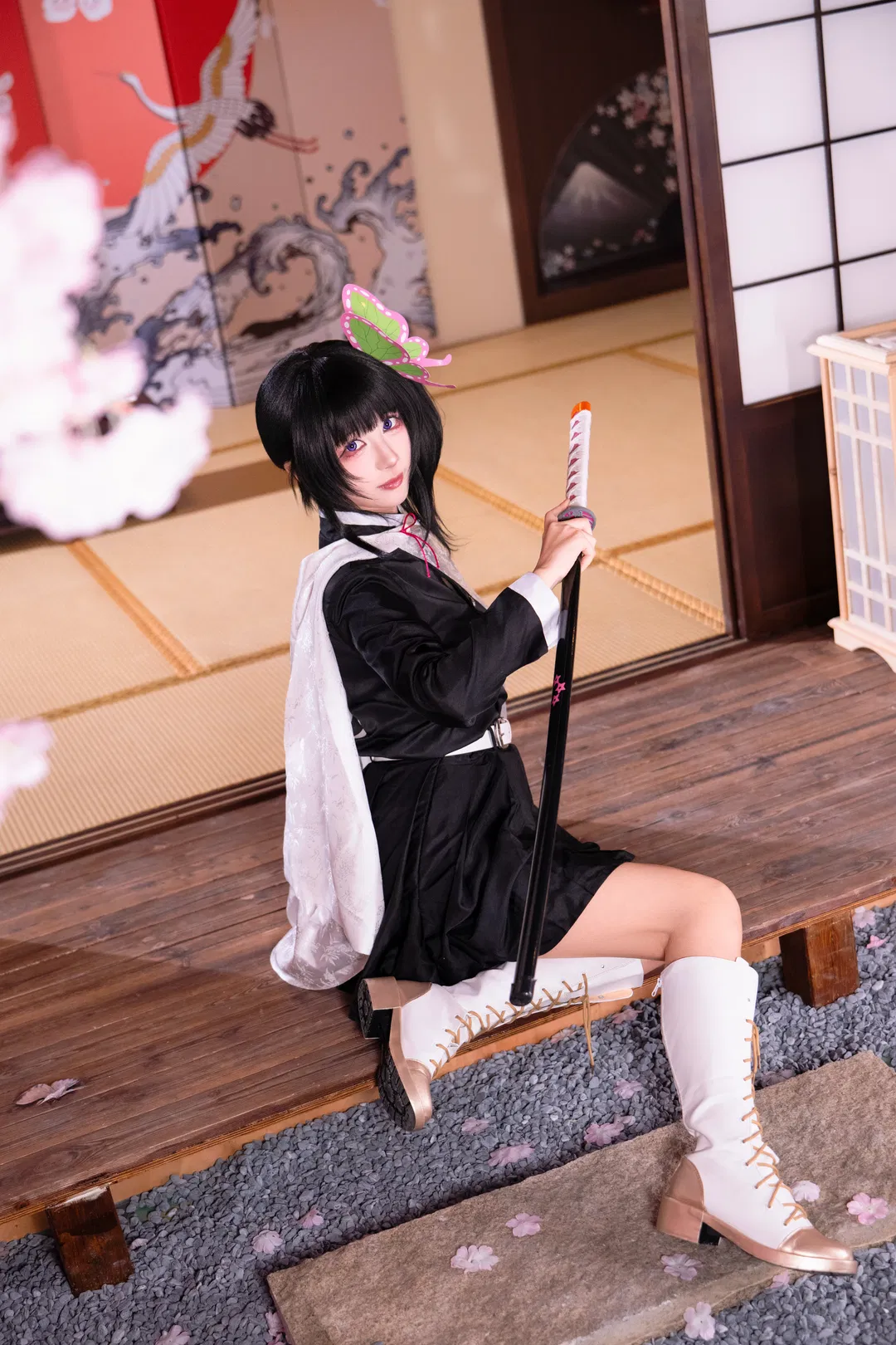 【栗花落香奈乎cos】鬼灭之刃同人产粮节拍摄分享 - 第 5 张
