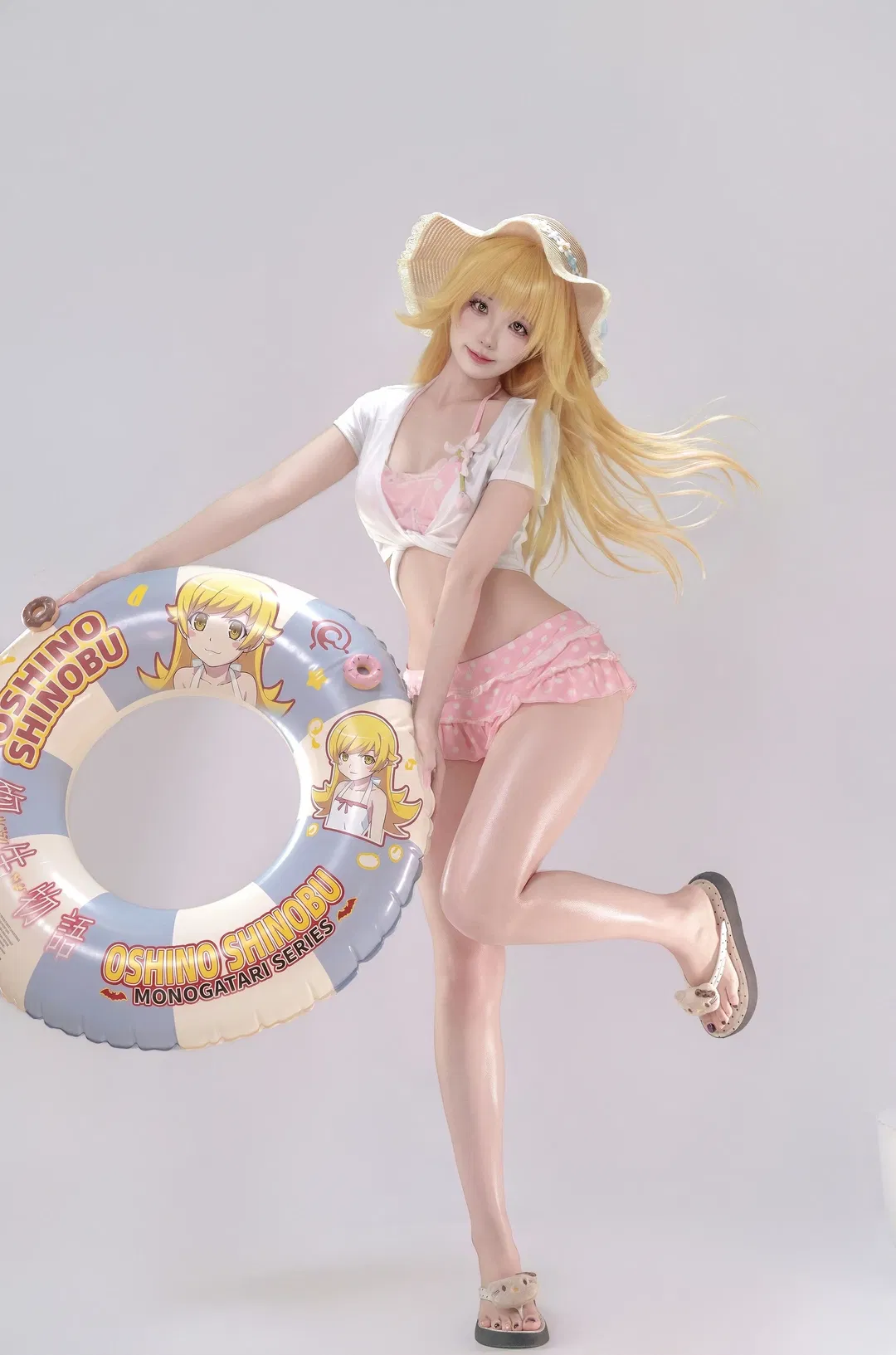 【忍野忍cos】物语系列的夏日清凉沙滩风 - 第 1 张