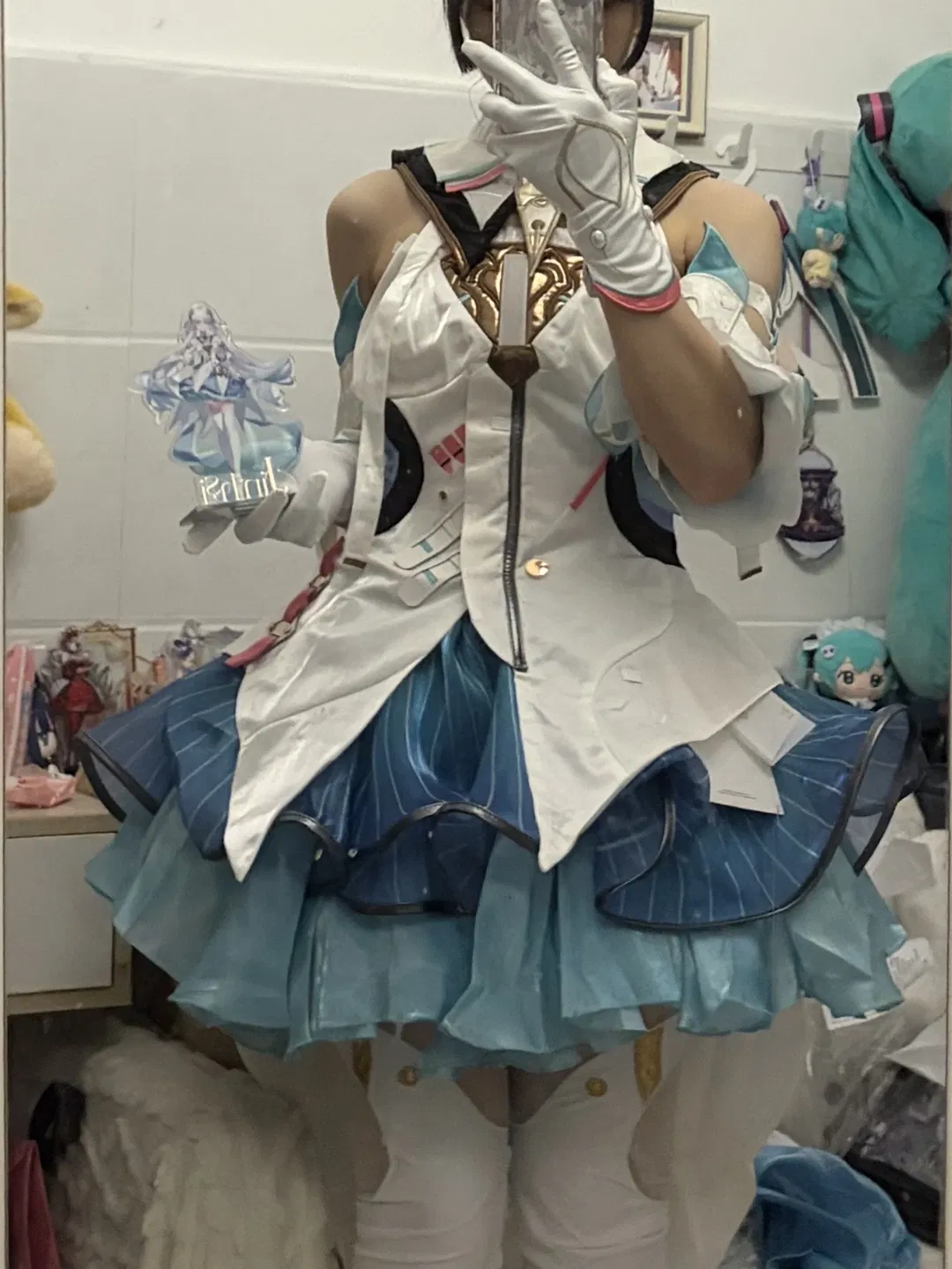 【今汐cos】鳴潮白鹿糰子演唱會造型試衣體驗 - 第 1 張