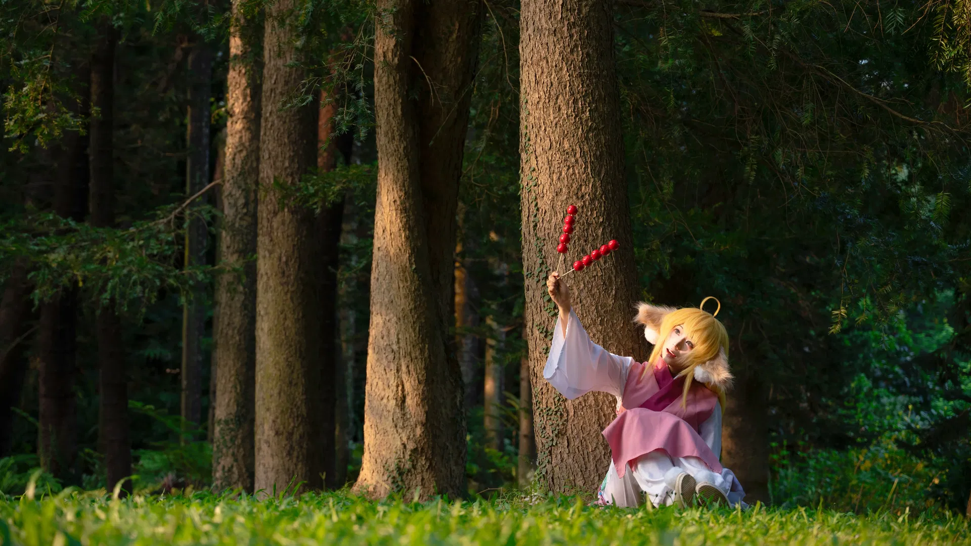 【塗山蘇蘇cos】狐妖小紅娘裡的可愛小吃貨 - 第 2 張