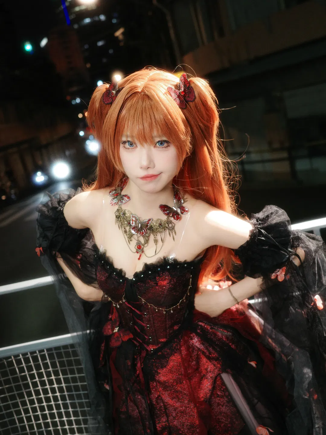 【明日香cos】新世纪福音战士的暗黑哥特风 - 第 6 张
