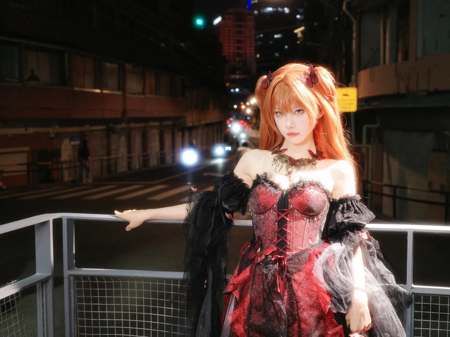 【明日香cos】新世纪福音战士的暗黑哥特风 - 第 8 张