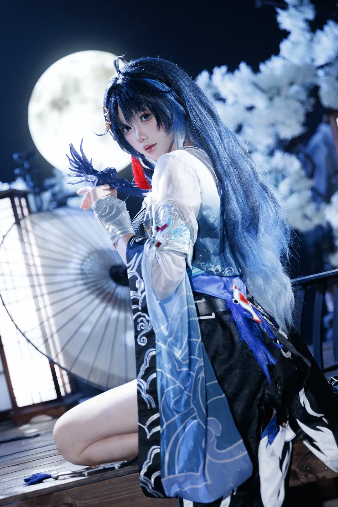 【秧秧cos】鸣潮国风二次元的清冷月光 - 第 1 张