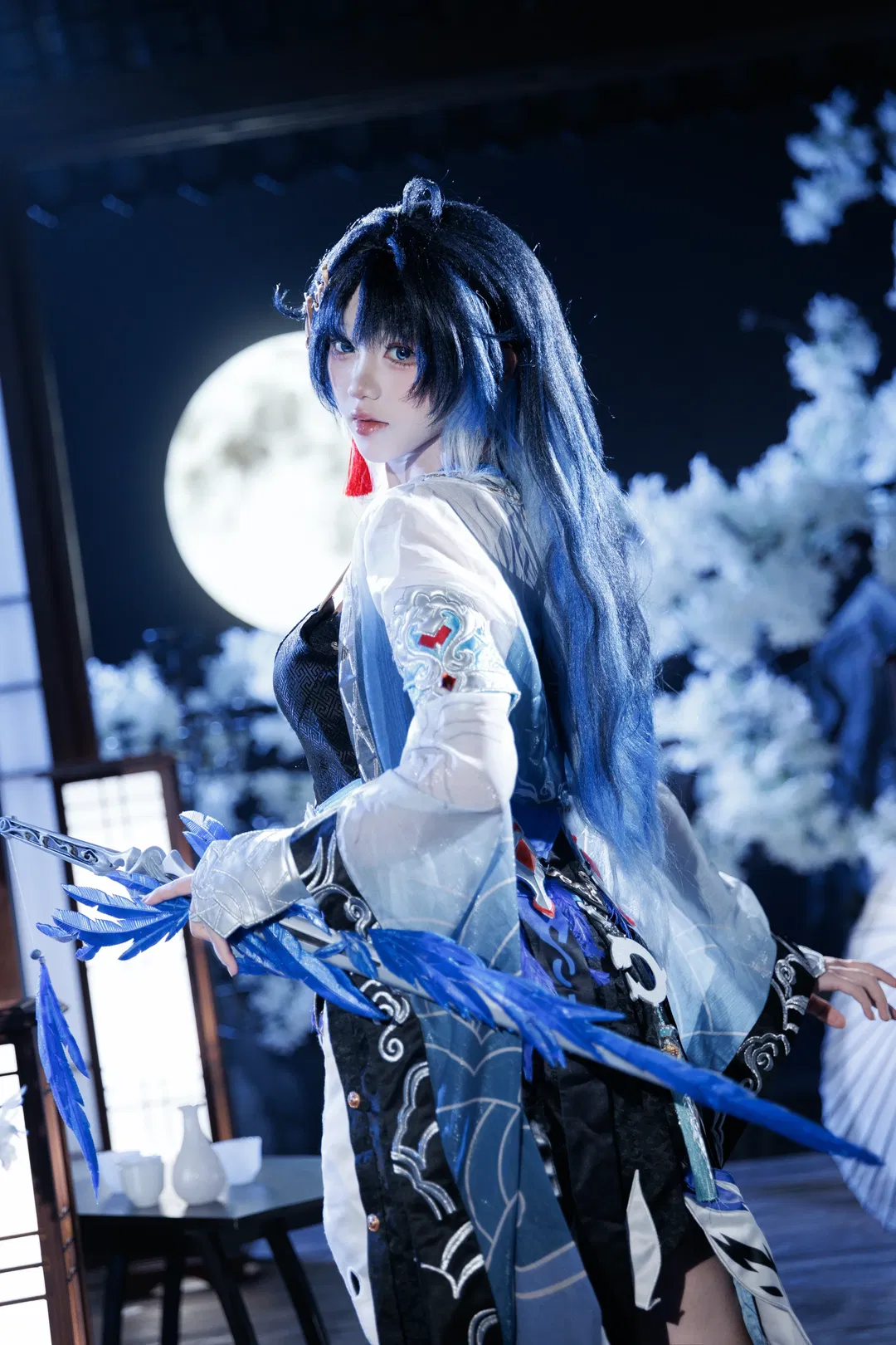 【秧秧cos】鸣潮国风二次元的清冷月光 - 第 2 张
