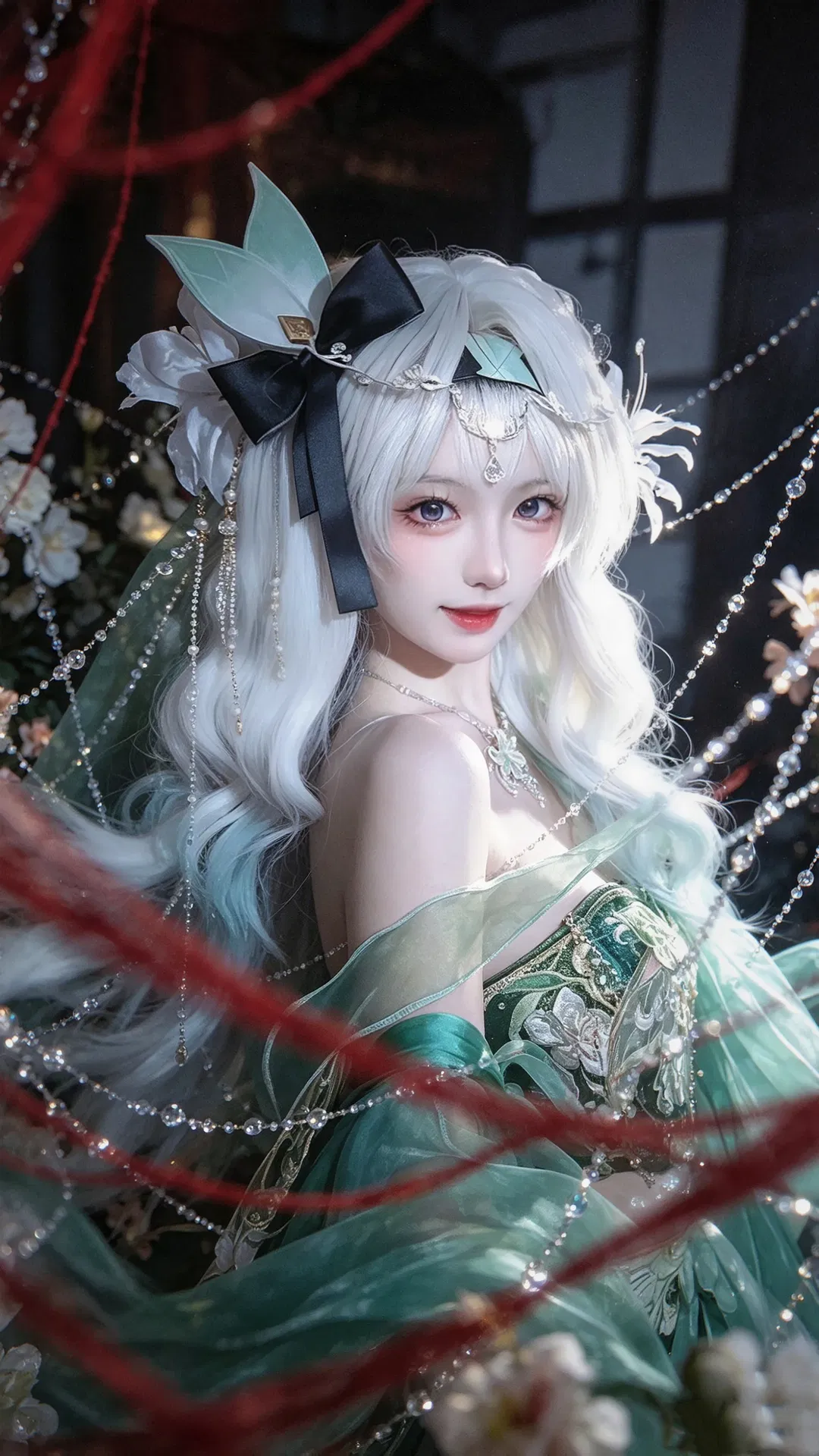 【流萤cos】崩坏星穹铁道流萤AI辅助生成写真 - 第 1 张