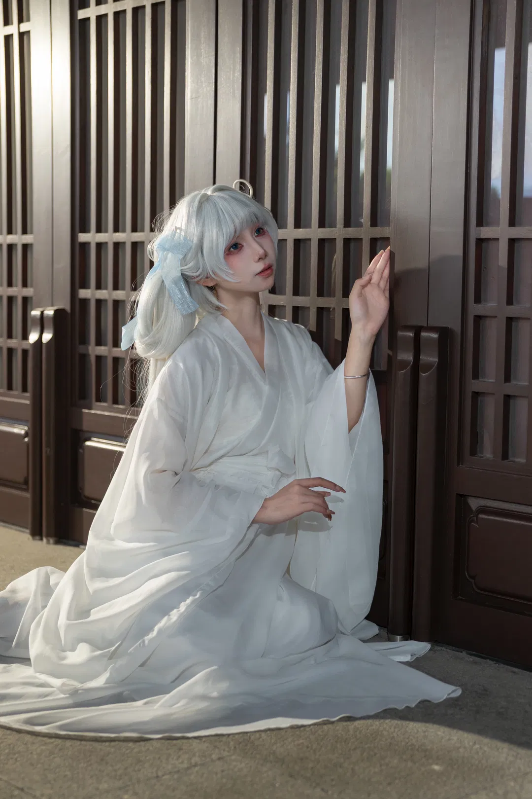 今汐cos 鸣潮 枕梦山河正片姿势分享 - 第 5 张