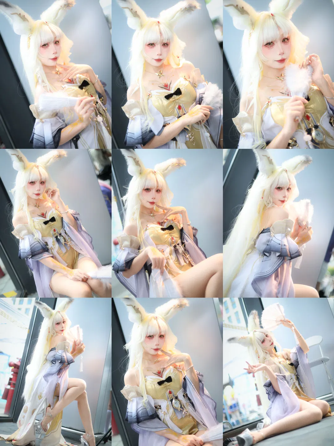 【心月狐cos】鸣潮心月狐二形态的漫展场照分享 - 第 1 张