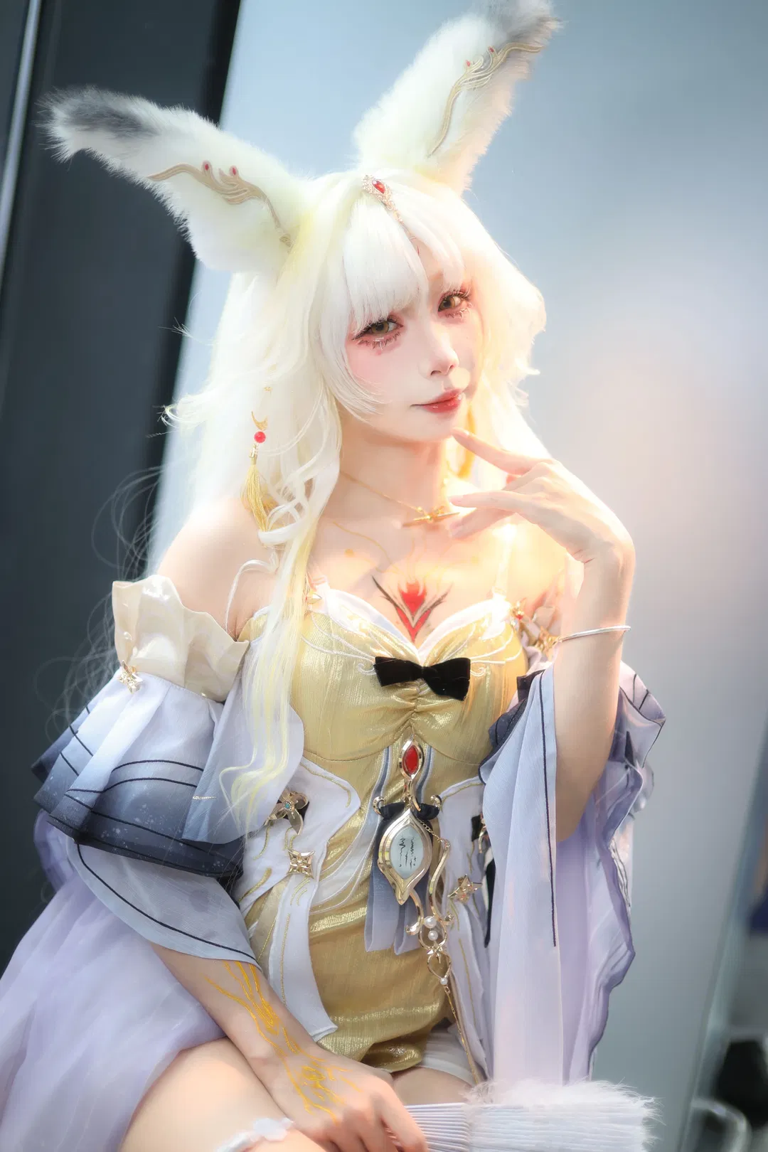 【心月狐cos】鸣潮心月狐二形态的漫展场照分享 - 第 10 张