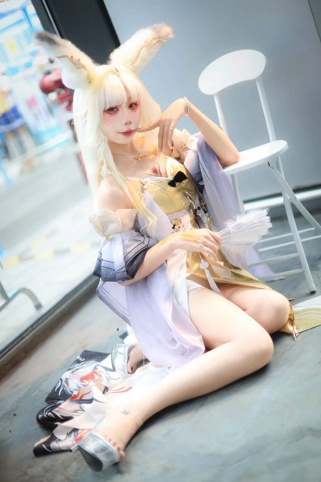 【心月狐cos】鸣潮心月狐二形态的漫展场照分享 - 第 11 张
