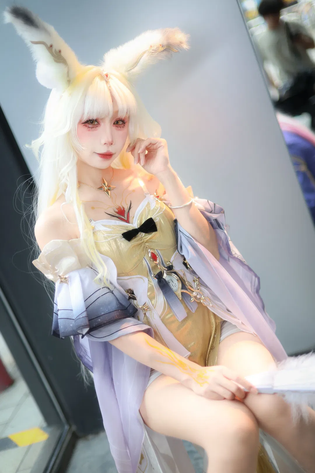 【心月狐cos】鸣潮心月狐二形态的漫展场照分享 - 第 5 张