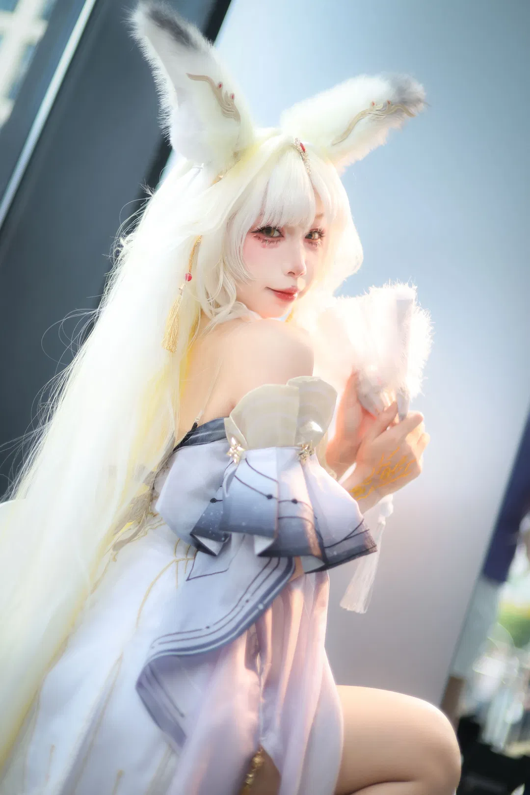 【心月狐cos】鸣潮心月狐二形态的漫展场照分享 - 第 7 张