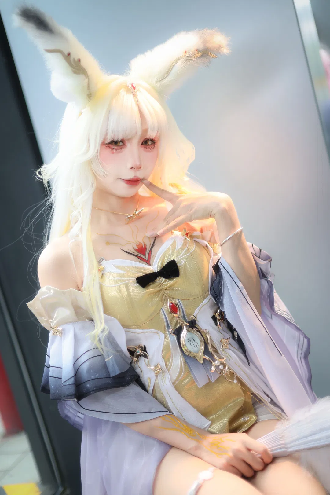 【心月狐cos】鸣潮心月狐二形态的漫展场照分享 - 第 9 张