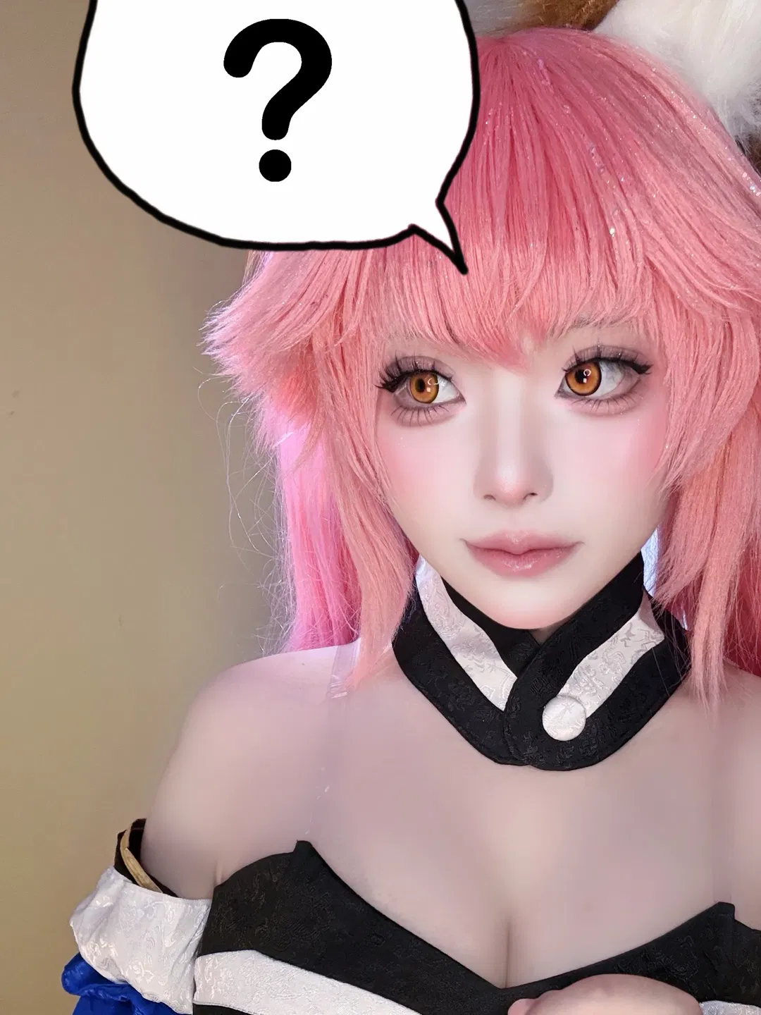 【玉藻前cos】Fate系列经典粉发狐狸的还原尝试 - 第 3 张