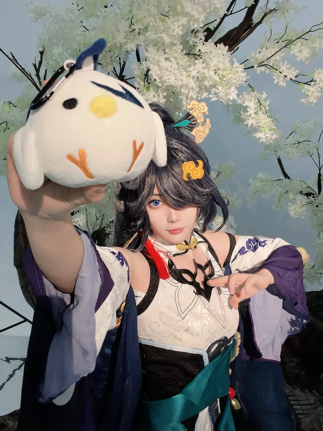 【符华cos】崩坏3云墨丹心古风造型拍摄记录 - 第 1 张