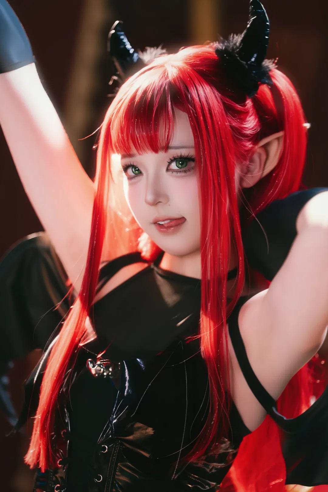 【喜多川海梦cos】更衣人偶坠入爱河万圣节限定魅魔 - 第 4 张