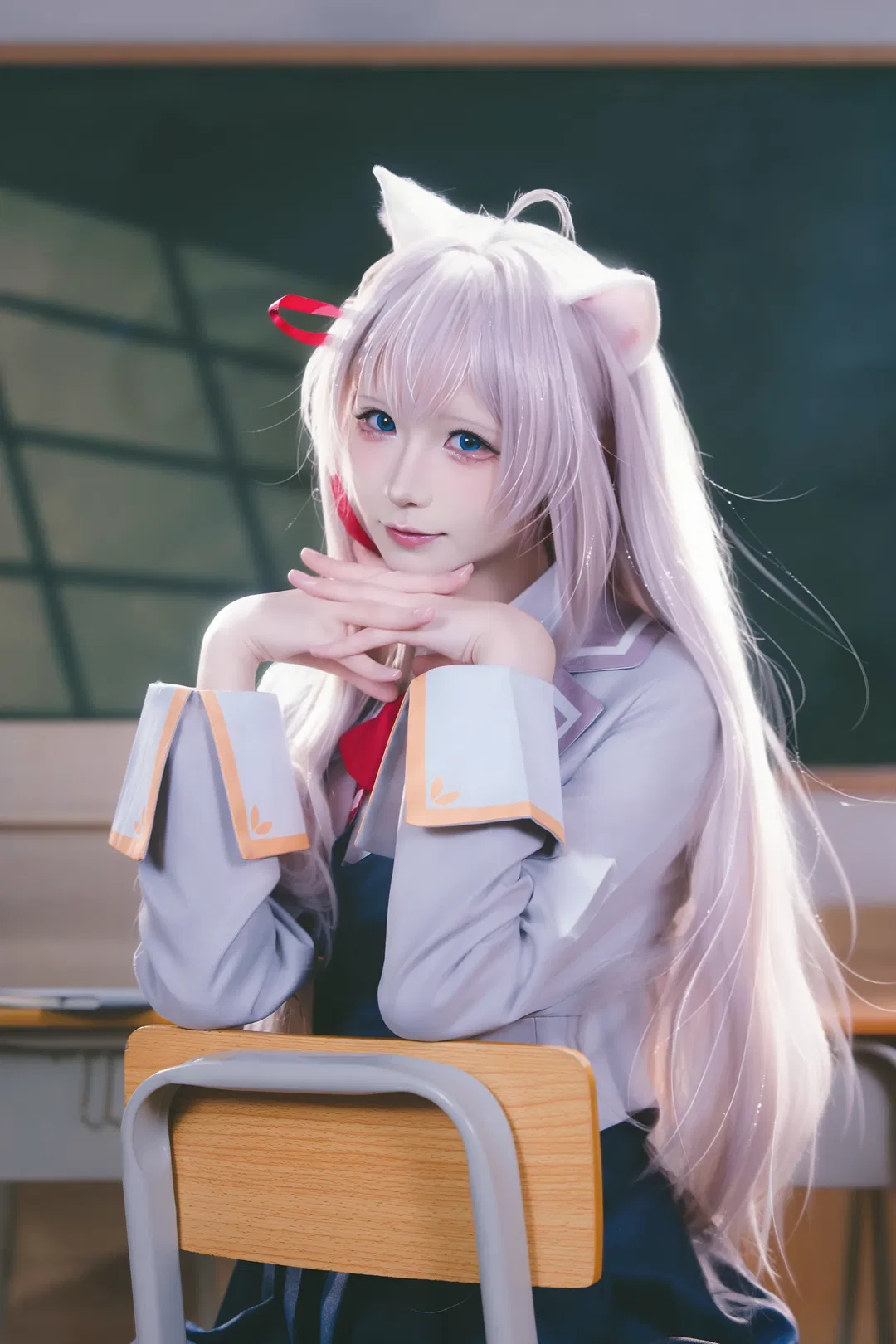 【艾莉同学cos】不时轻声地以俄语遮羞的邻座艾莉同学 - 第 5 张