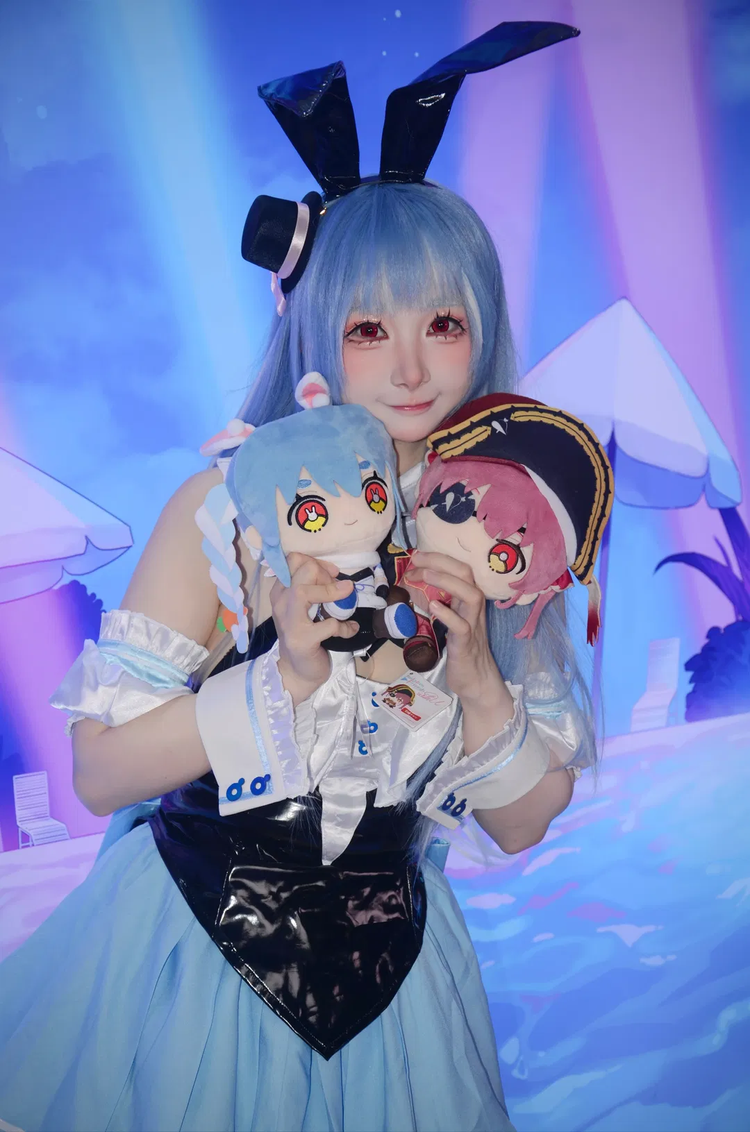 【兔田佩克拉cos】hololive展台第二天的可爱兔兔 - 第 1 张