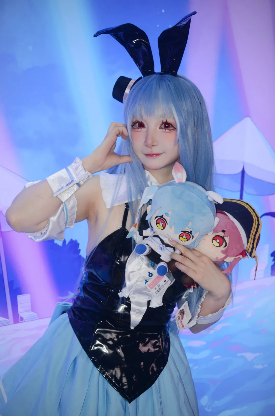 【兔田佩克拉cos】hololive展台第二天的可爱兔兔 - 第 2 张