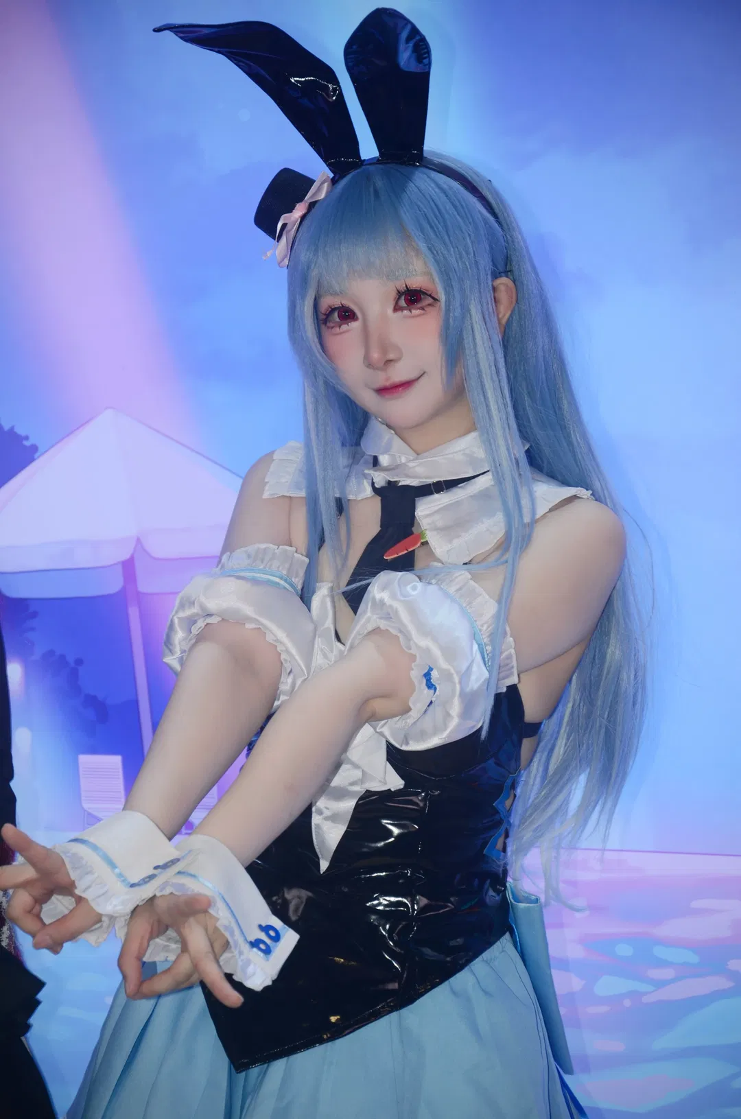 【兔田佩克拉cos】hololive展台第二天的可爱兔兔 - 第 4 张