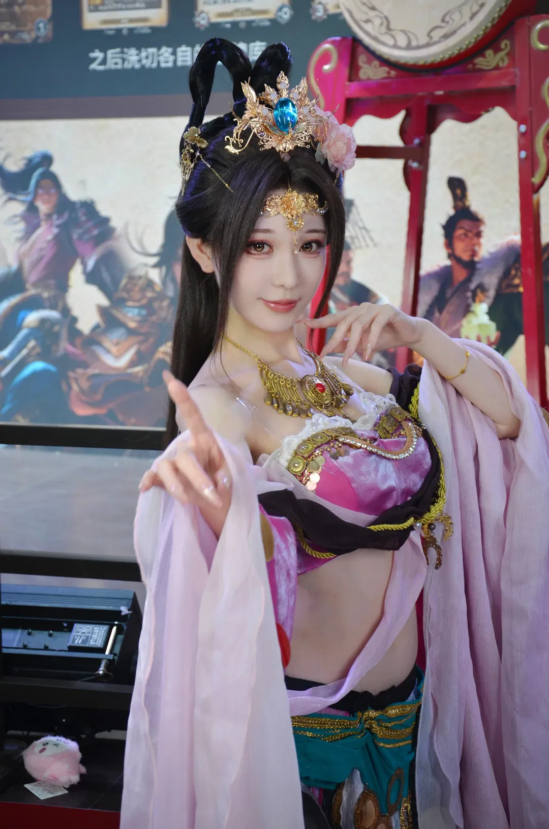 【貂蟬cos】三國殺展臺上的絕美貂蟬 - 第 5 張
